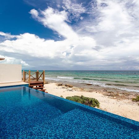 Villa Casa Javi- Ocean Front Located Mid Isla Mujeres Exterior foto