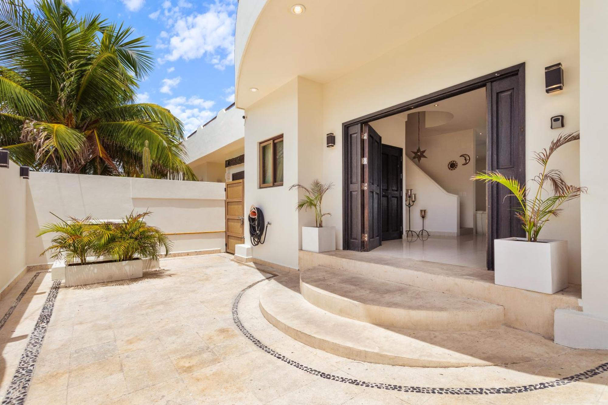 Villa Casa Javi- Ocean Front Located Mid Isla Mujeres Exterior foto