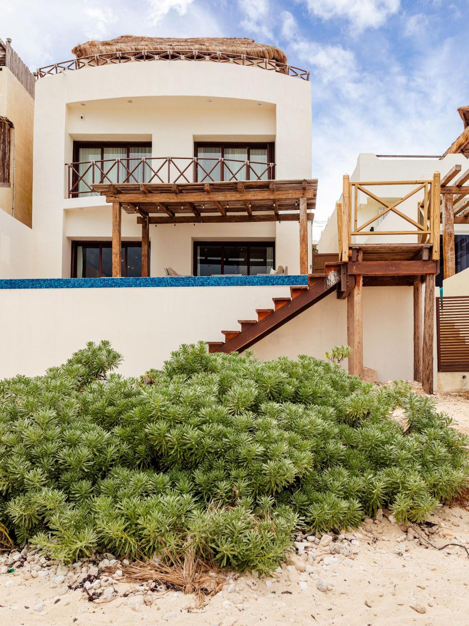 Villa Casa Javi- Ocean Front Located Mid Isla Mujeres Exterior foto